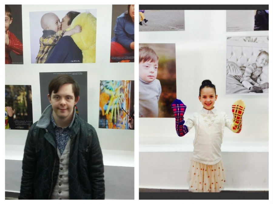 მაკა ჩიჩუა და პატარა თემო დაუნის სინდრომის მსოფლიო დღის კვირეულის გახსნაზე (+ფოტოები) mshoblebi