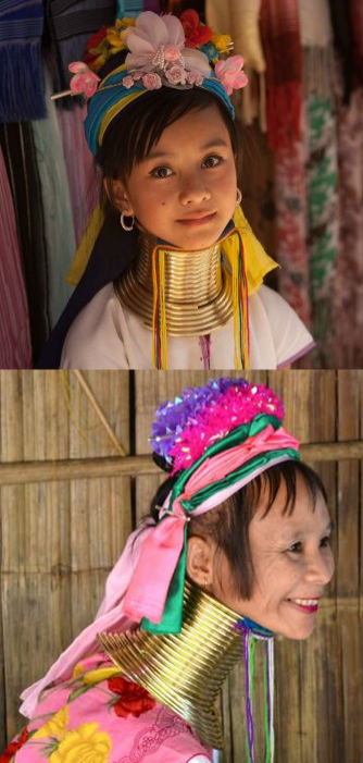 უცნაურ ტრადიციებს შეწირული ბავშვობა - რატომ უნდა ჰგავდეს ქალი ჟირაფს? mshoblebi