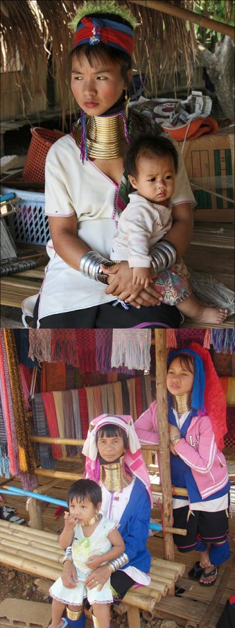 უცნაურ ტრადიციებს შეწირული ბავშვობა - რატომ უნდა ჰგავდეს ქალი ჟირაფს? mshoblebi