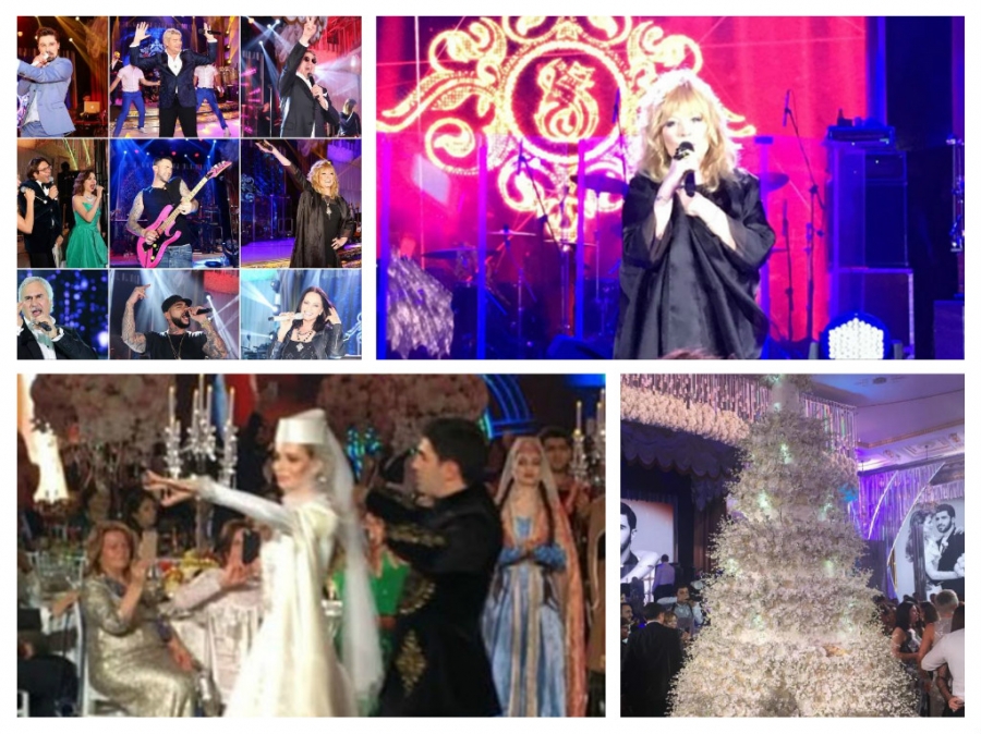 სომეხი მილიარდერის შვილისა და ქართველი გოგონას გრანდიოზული ქორწილი - მათ  mshoblebi