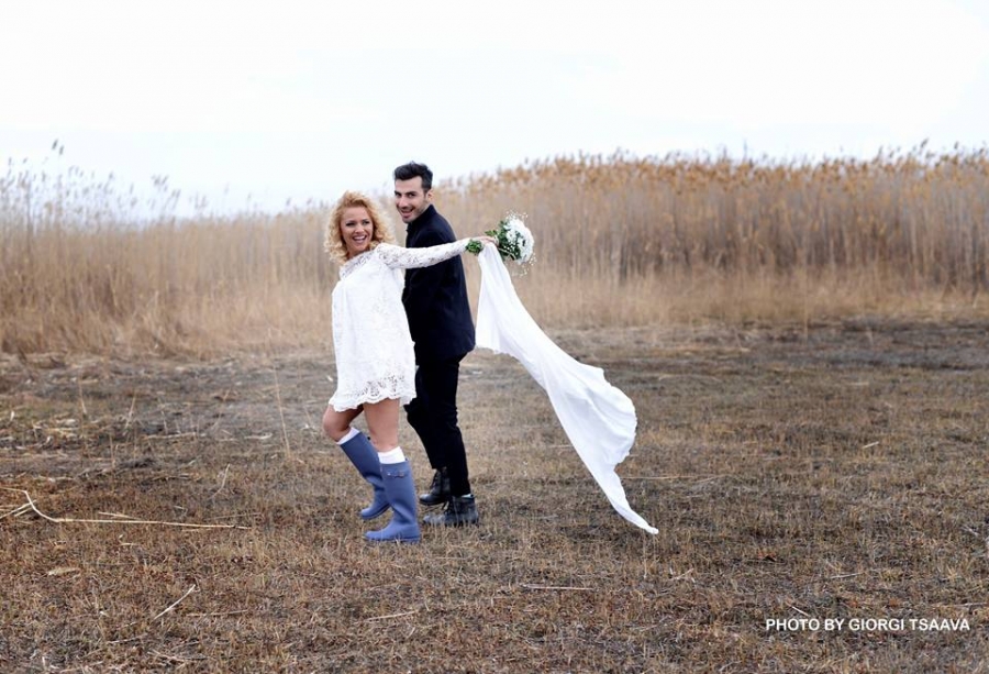 ნინი წიკლაურმა მეორე ნახევარი გამოაჩინა - ფოტოები ქორწილიდან mshoblebi