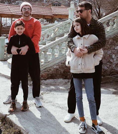 კალა და კობი შვილებთან ერთად - ახალი ფოტოები კახა კალაძის ინსტაგრამიდან mshoblebi